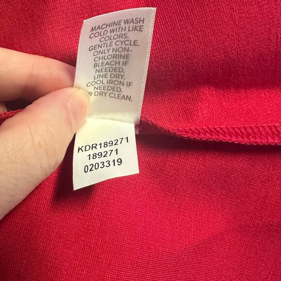 NWT Christian Siriano for J. Jill Hot Pink A Line Skater Dress Size S - Picture 7 of 10